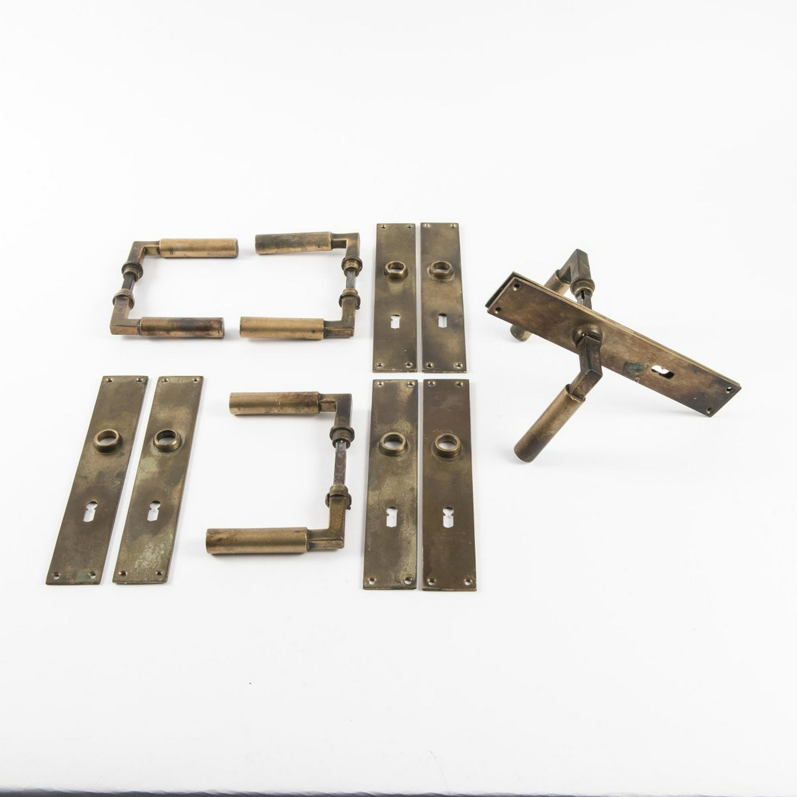 Walter Gropius, Four sets of door handles, 1923 (1 of 4)