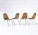 Charlotte Perriand (attributed), Four stacking chairs,