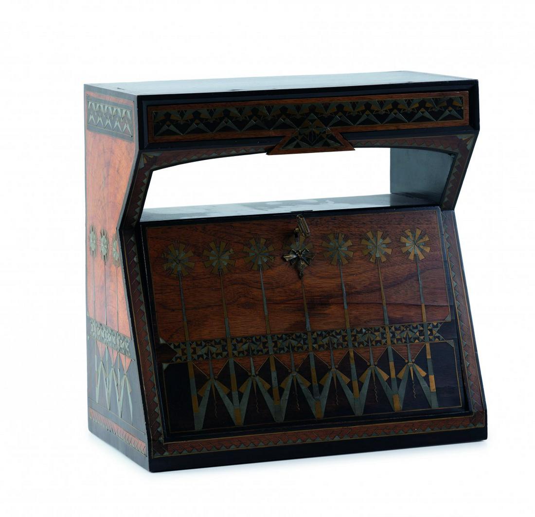 Carlo Bugatti, Desk chest, c. 1900 (1 of 12)