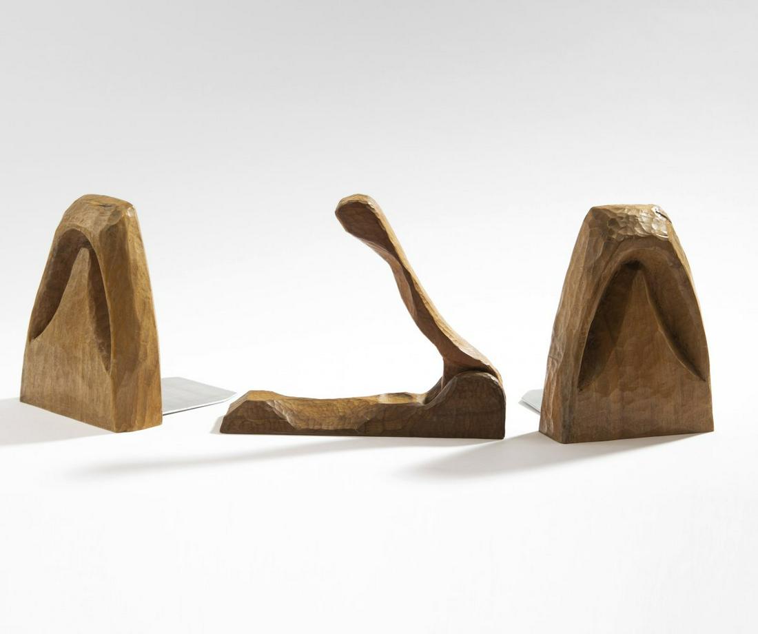 Rudolf Steiner (surroundings of), Bookends, nutcracker, (1 of 3)