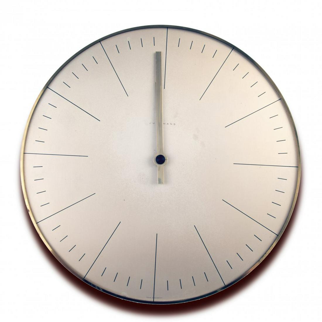Max Bill, 'Ato-Mat' wall clock, 1957 (1 of 1)