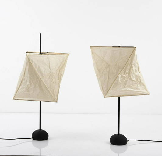 Isamu Noguchi, Two Table Lights 'akari Bb1/ya1',