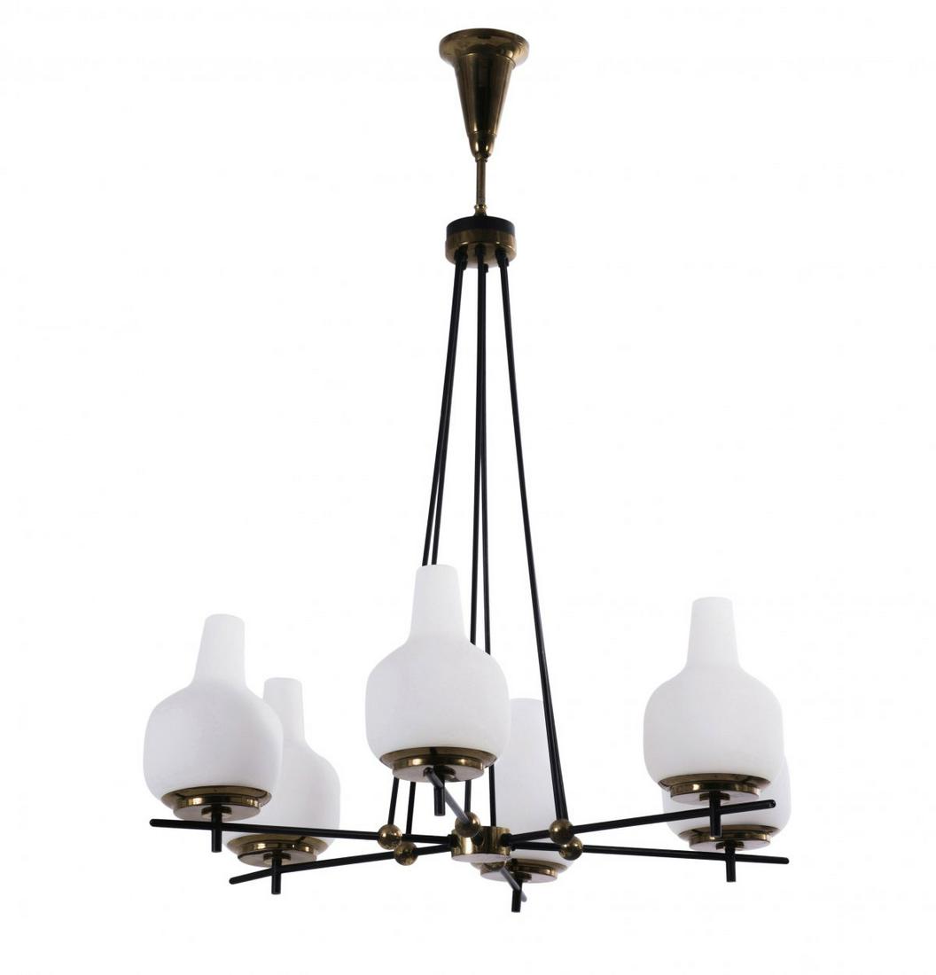 Stilnovo, Milan (attr.), Ceiling light, c. 1955 (1 of 4)