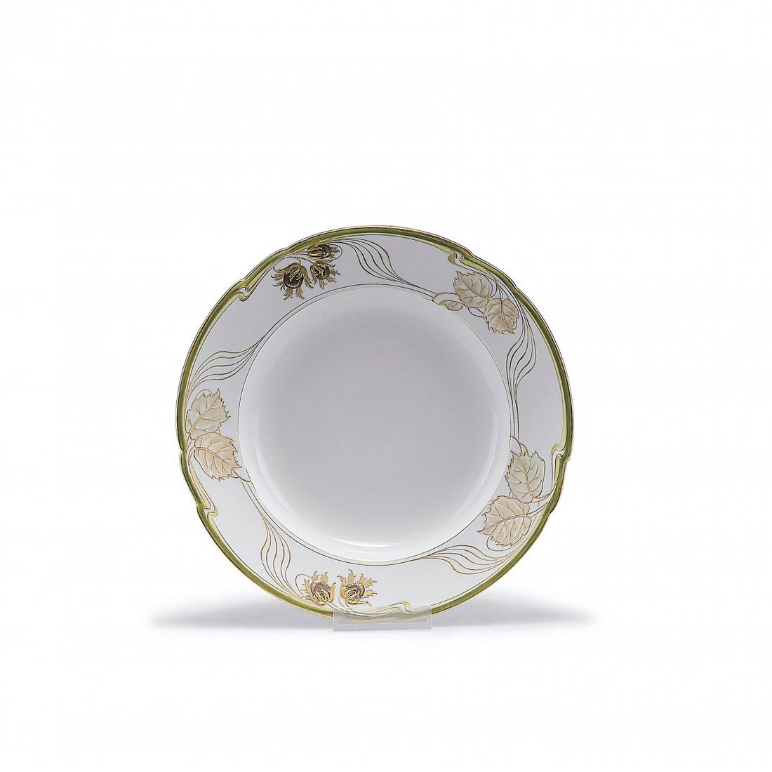 KPM Berlin, 'Hazel' soup plate, 1903 (1 of 1)