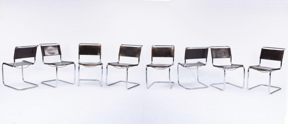 Marcel Breuer, Eight chairs 'B 33', 1927/28 (1 of 14)