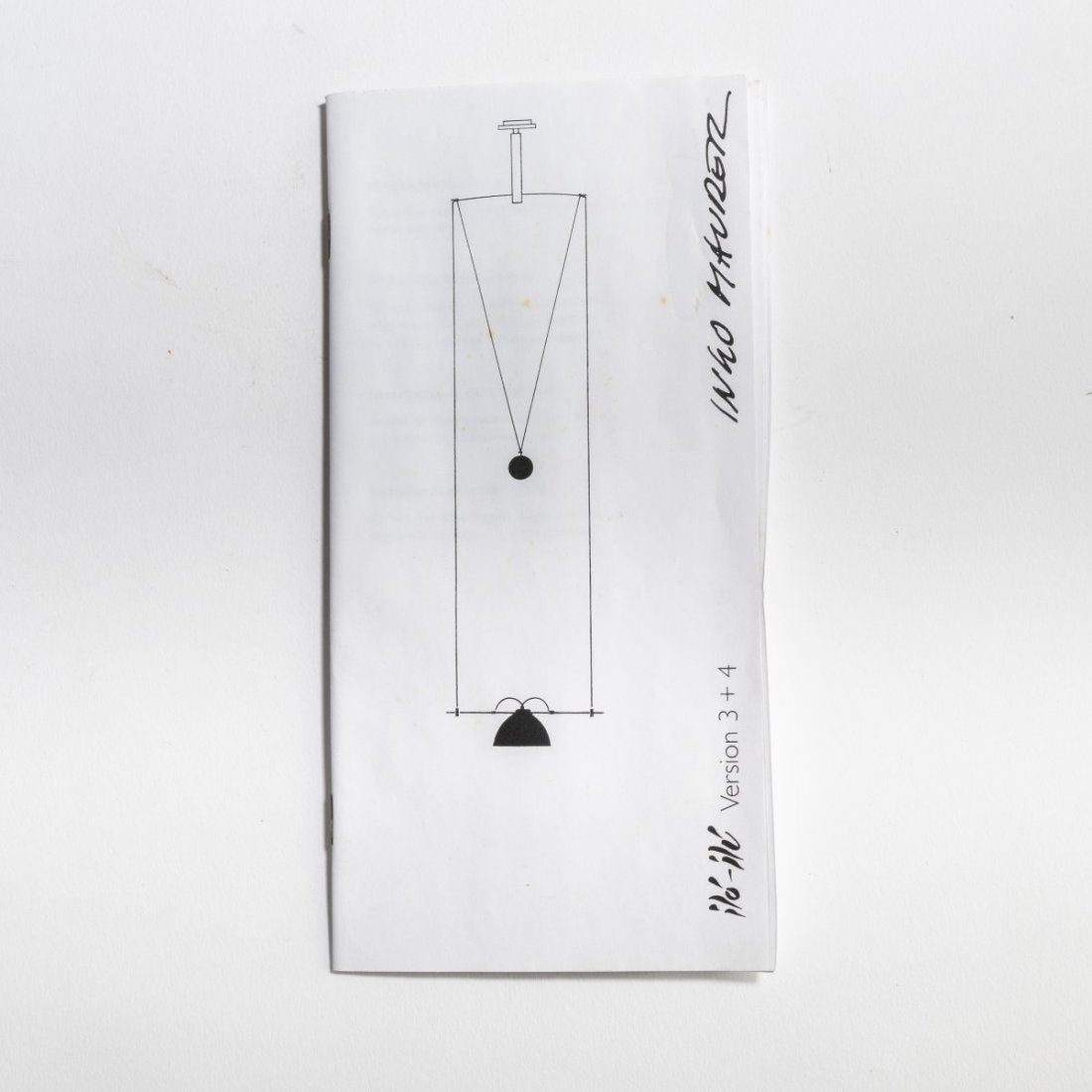 Ingo Maurer & Team, Suspension light: Ingo Maurer & Team, Suspension light 'Ilò-Ilù, version 4, 1986, Various dimensions. Made by Design M Ingo Maurer Munich. Steel wire, plastic, mirror glass, spotlights., Bauer (ed.), Ingo Maurer Maki