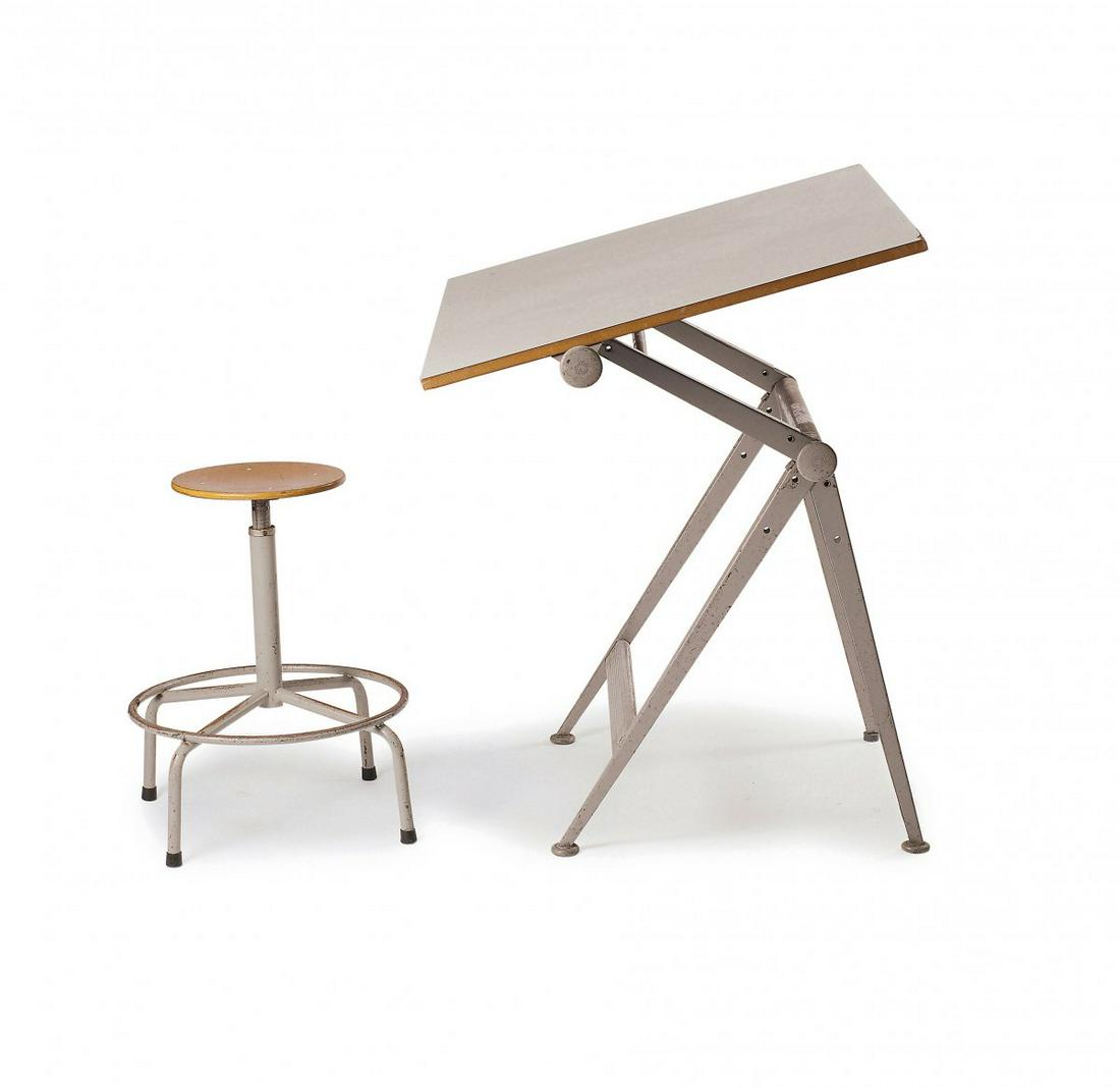 Friso Kramer; Wim Rietveld, 'Reply' drawing desk with (1 of 1)