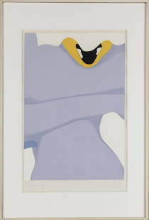 Lambert Maria Wintersberger, Untitled from the: Lambert Maria Wintersberger, Untitled from the 'Figuration' series, 1967, Color screen print on wove paper. 48.0 x 31.0 cm (passe-partout section). Signed lower right: L M Wintersberger, dated lower l