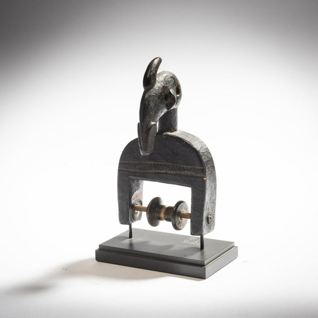 Senufo, Ivory Coast, Loom roll holder (1 of 3)