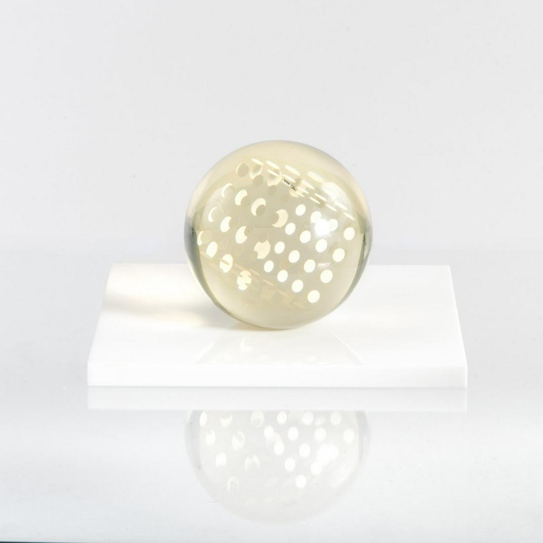 Enzo Mari, 'Deformazione ottico-dinamica di un cubo in (1 of 3)