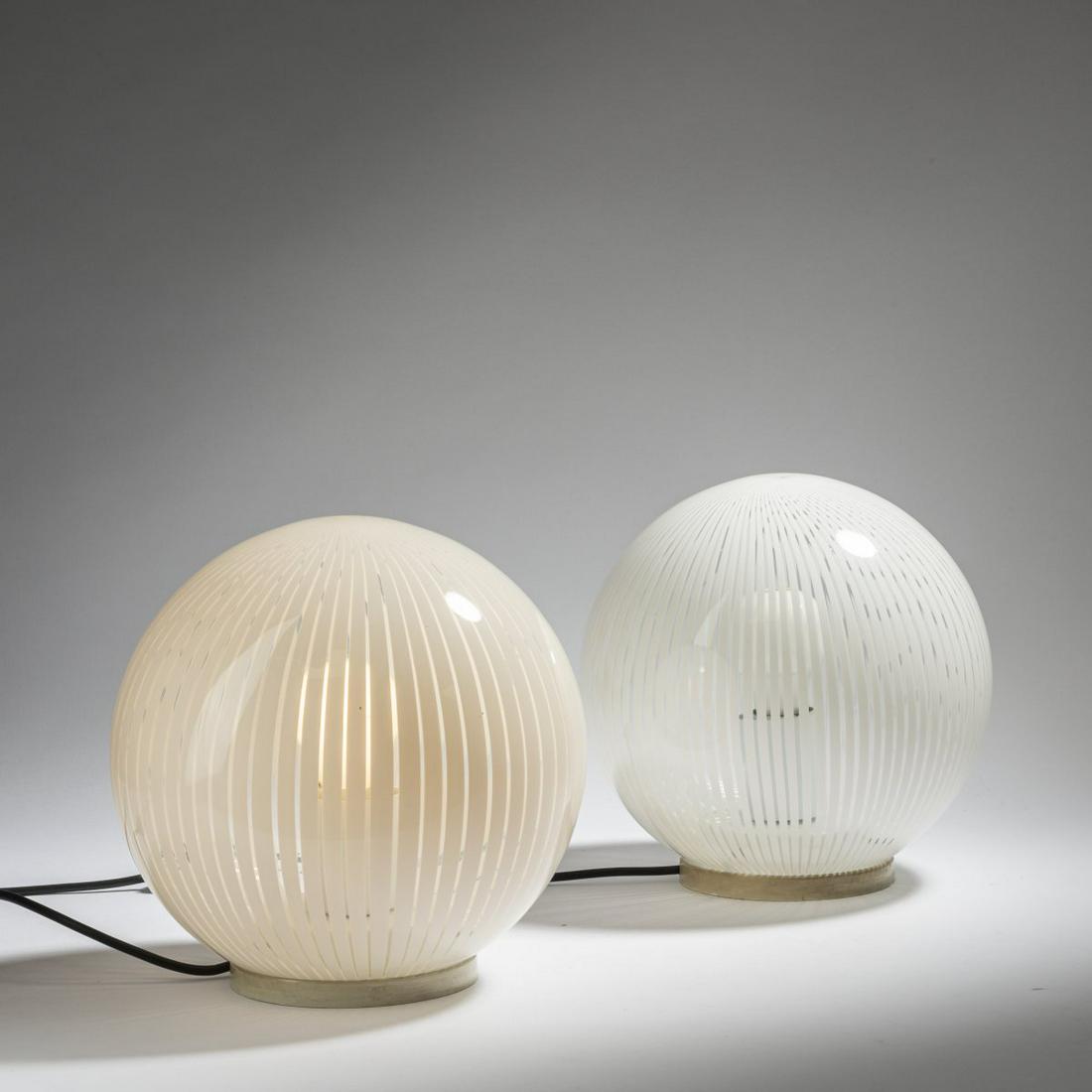 Massimo Vignelli, Set of six table lights, 1960s (1 of 8)