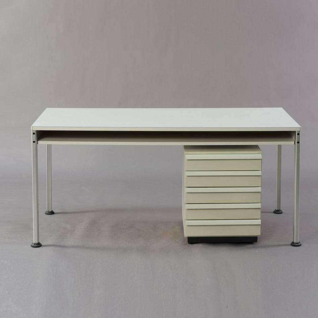 Rams Dieter, Desk / table with container '570', 1957 (1 of 4)