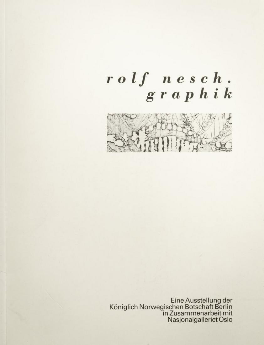 Königlich Norwegische Botschaft, Rolf Nesch.: Königlich Norwegische Botschaft, Rolf Nesch. Graphik, 2002, Exh. Cat. Rolf Nesch. Graphik, Königlich Norwegische Botschaft, Berlin 2002.,