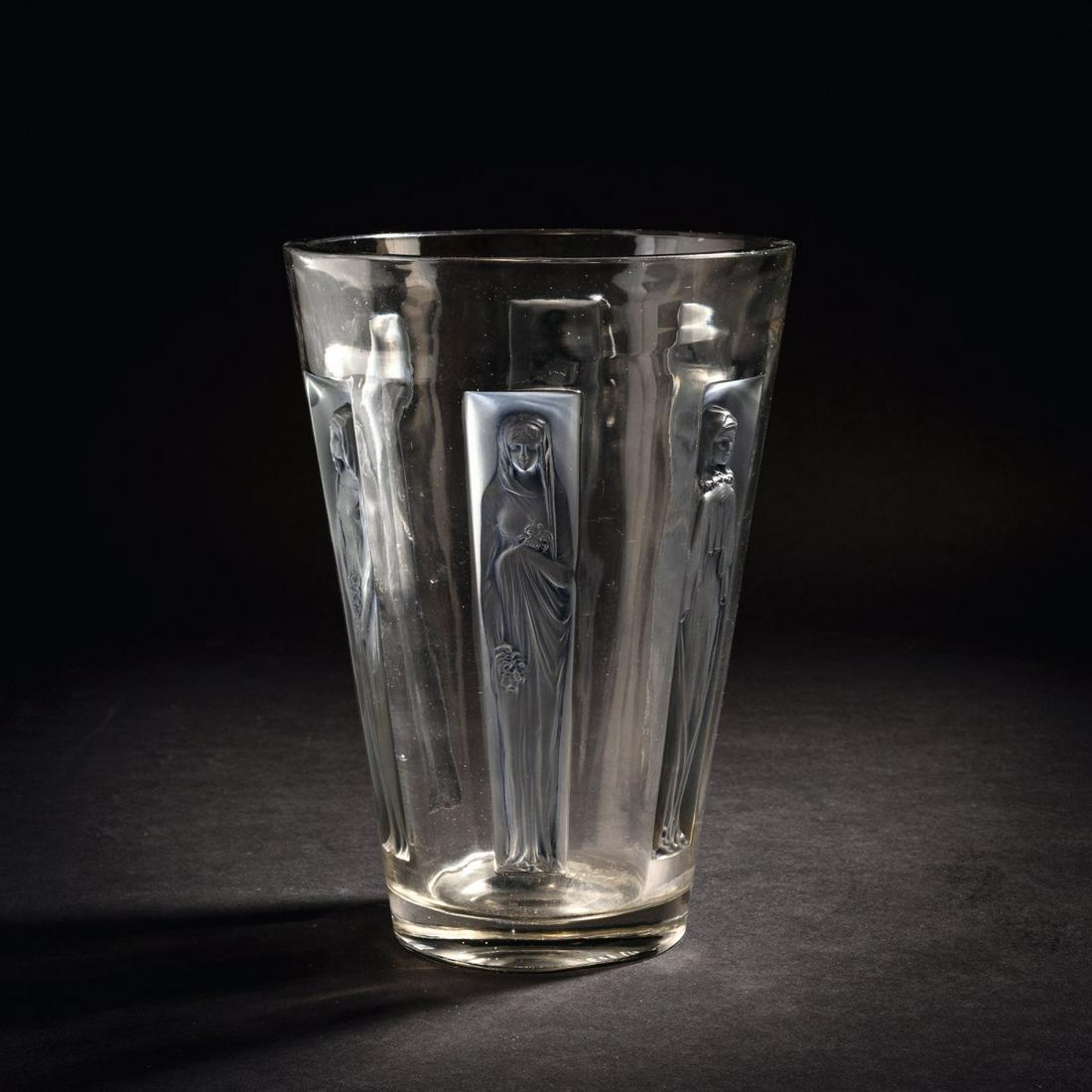 René Lalique, 'Six Figurines' vase, 1912 (1 of 5)