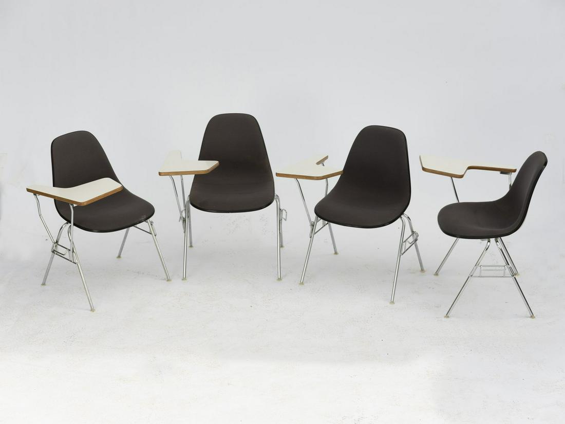 Charles Eames, 4 '0715' desk chairs, c. 1955 (1 of 8)