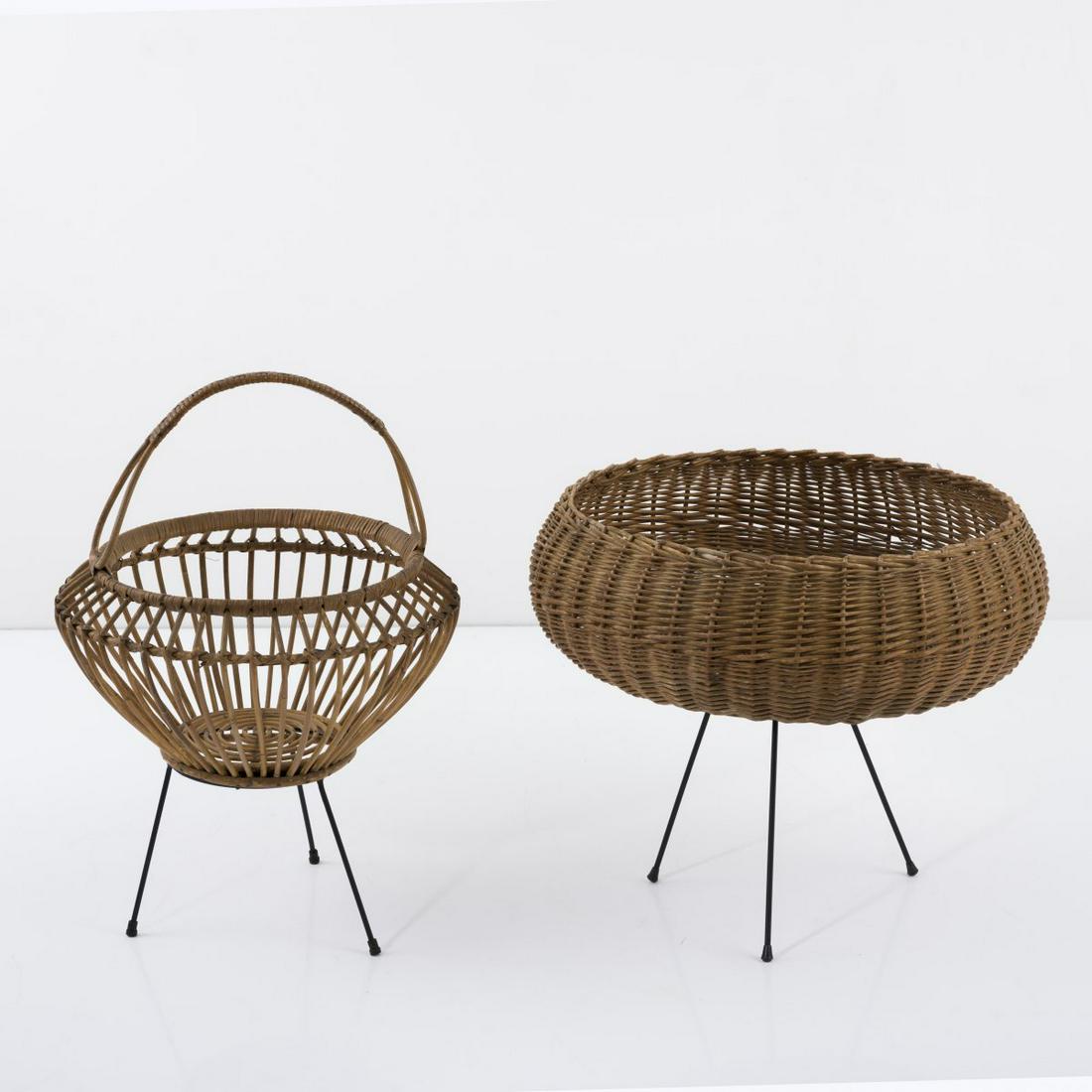Italy, 2 baskets, 1950s (1 of 3)