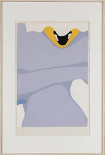 Lambert Maria Wintersberger (1941 Munich - 2013: Lambert Maria Wintersberger (1941 Munich - 2013 Walbourg), Untitled from the 'Figuration' series, 1967, Color screen print on wove paper. 48.0 x 31.0 cm (passe-partout section). Signed lower right: L