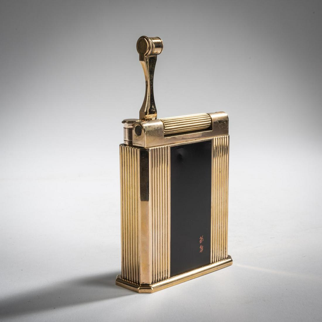 S. T. Dupont, Paris, 'Jeroboam' table lighter, c. 1970