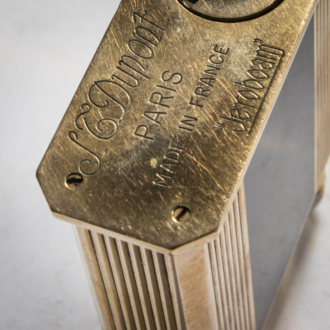 S. T. Dupont, Paris, 'Jeroboam' table lighter, c. 1970