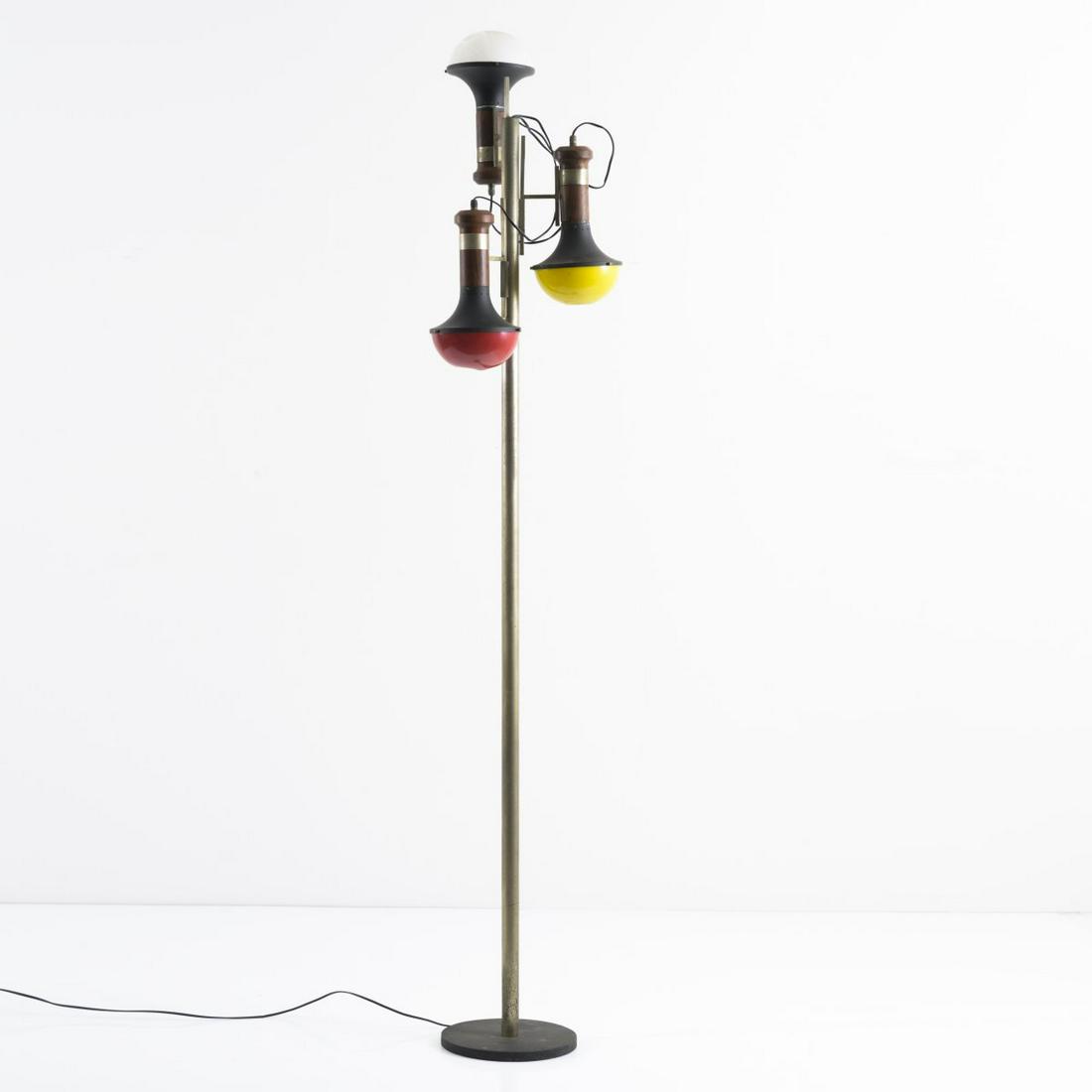 Goffredo Reggiani (attr.), Floor lamp, c. 1959 (1 of 3)