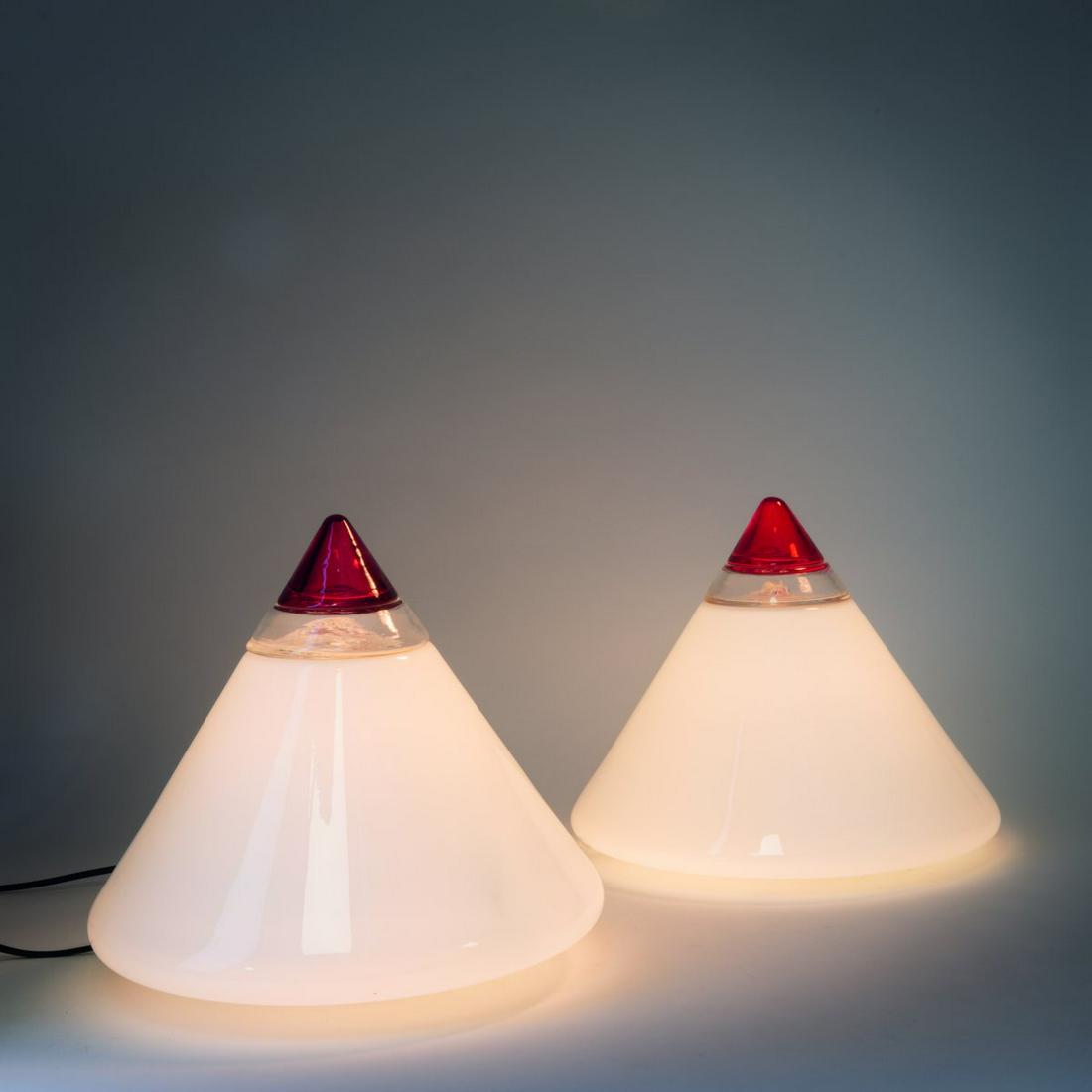 Giusto Toso, 2 'Rio' table lights, 1960s (1 of 3)