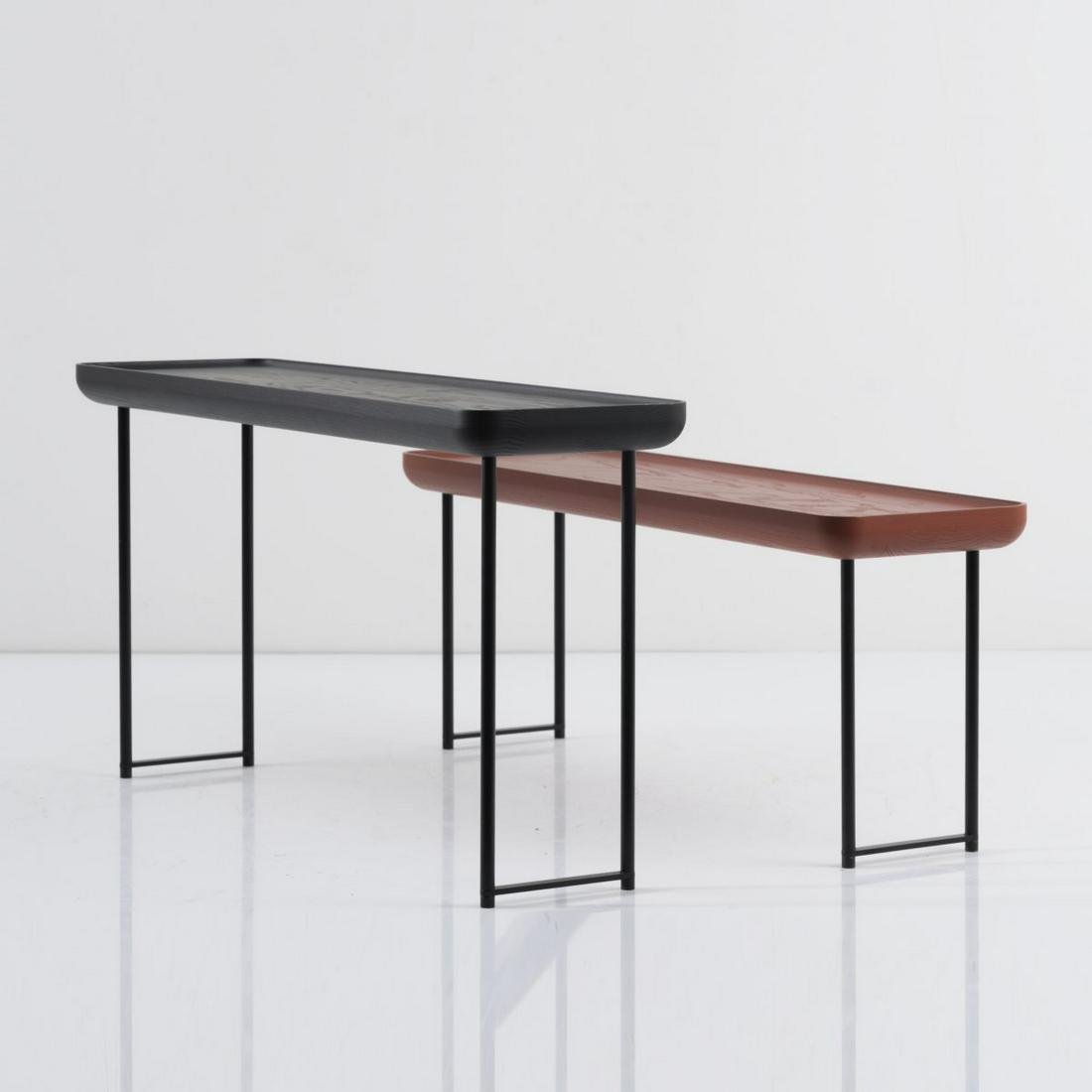 Luca Nichetto, 2 'Torei' side tables, 2013/14 (1 of 6)