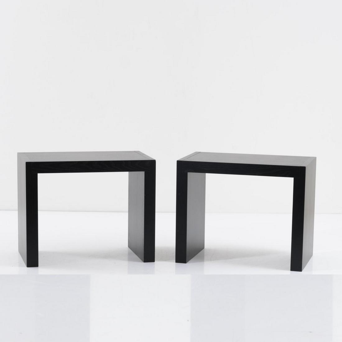 France (attr.), 2 side tables / stools, 2010s (1 of 3)