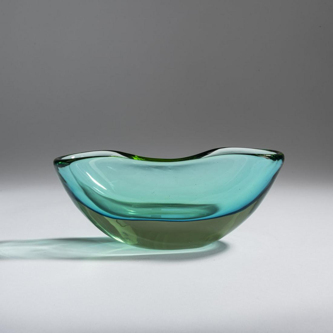 Flavio Poli, 'Sommerso' bowl, c. 1957 (1 of 4)