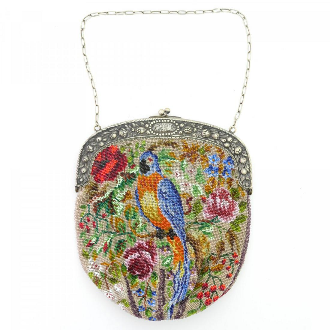 Bag with a parrot, c. 1900 (1 of 3)