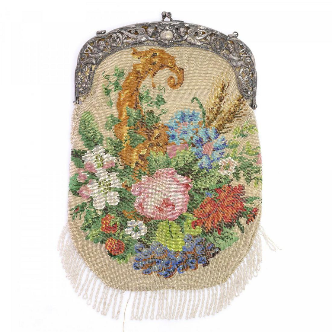 Bag with cornucopia, c. 1920 (1 of 2)