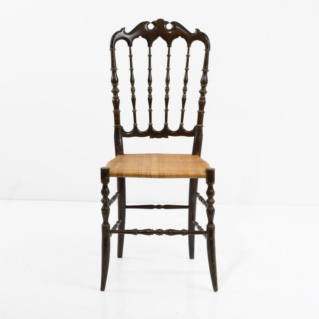 Colombo Sanguineti (attr.), 'Chiavari' chair, 1950s (1 of 8)