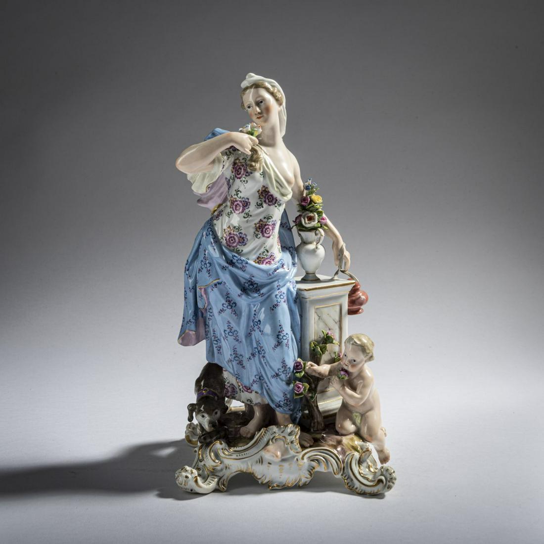 Johann Friedrich Eberlein, 'Allegory of Smell', 1748 (1 of 4)