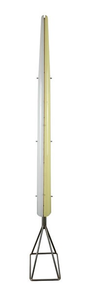 Gio Ponti. Floor light, designed in 1957. H. 184.5