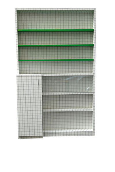 Superstudio. 'Quaderna' cabinet, one-off, designed: Superstudio. 'Quaderna' cabinet, one-off, designed circa 1971. H. 237 x 146 x 35 cm. Made by Giovanetti, Pistoia (attributed). Blockboard, white plastic laminate ('Misura' by Abet Laminati) printed bl