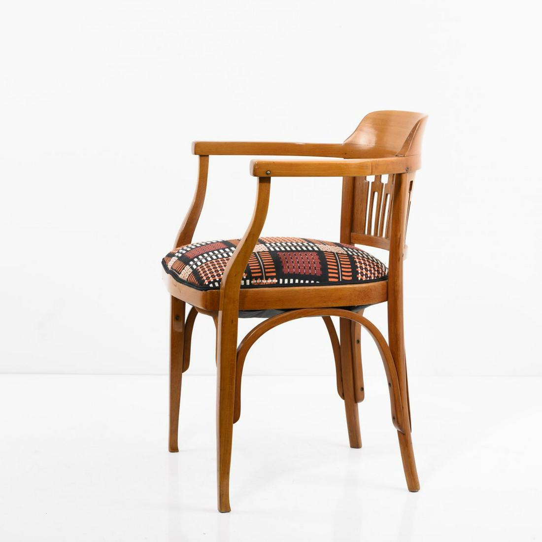 J. & J. Kohn, Vienna, '714F' armchair, c. 1905 (1 of 9)
