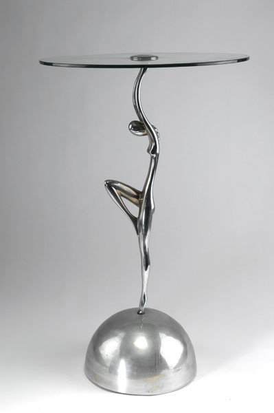 Hagenauer, Vienna. Occasional table, 1920s. H. 65