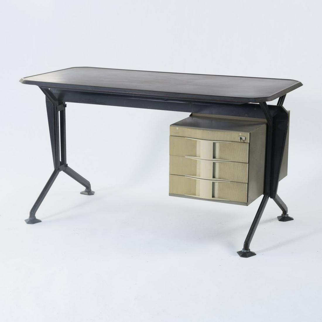 Studio B.B.P.R.: G.L. Banfi; L. Barbiano di Belgiojoso; E. Peressutti; E.N. Rogers, 'Arco' desk, (1 of 3)