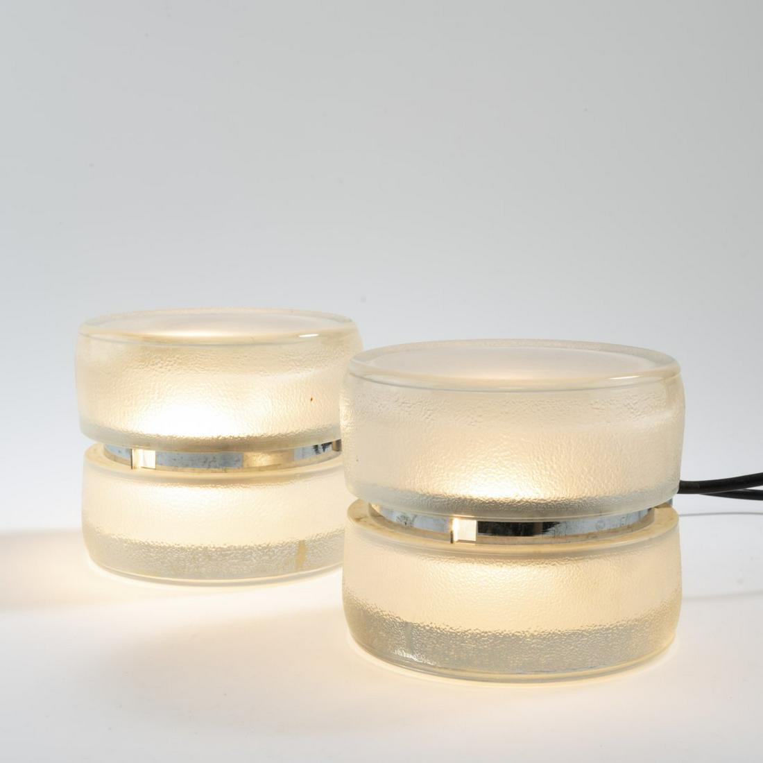 Eugenio Gentili Tedeschi, 2 'Yo-Yo' table lights, 1970s (1 of 2)