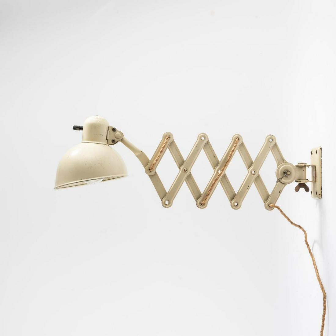 Christian Dell , Scissor lamp '6718', 1933 (1 of 3)