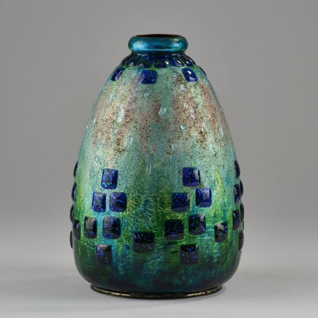 Alexandre Marty, Vase with squares, before 1943 (1 of 5)