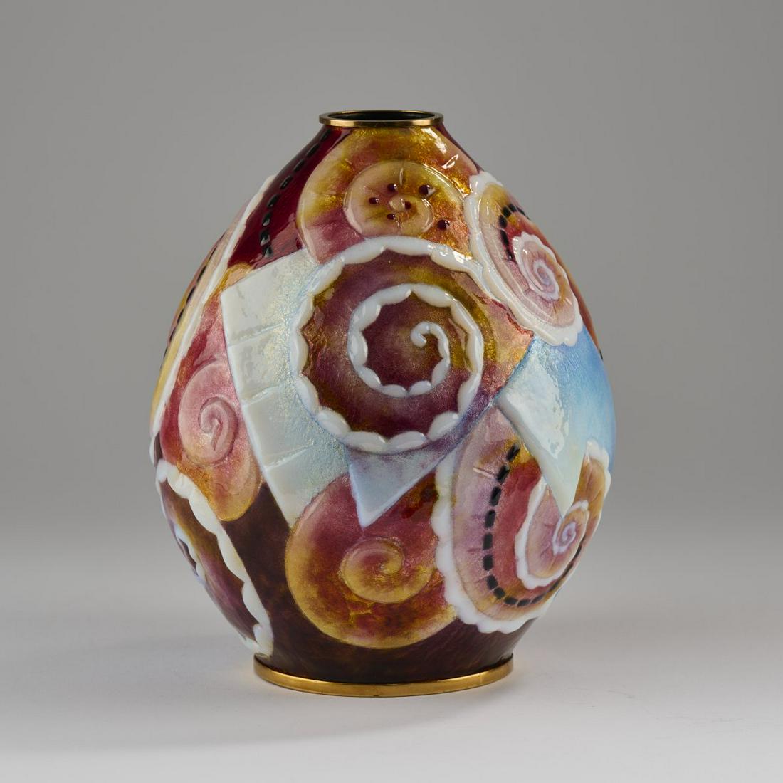 Mauricette Pinoteau, Vase 'Spirales', 1980s (1 of 5)