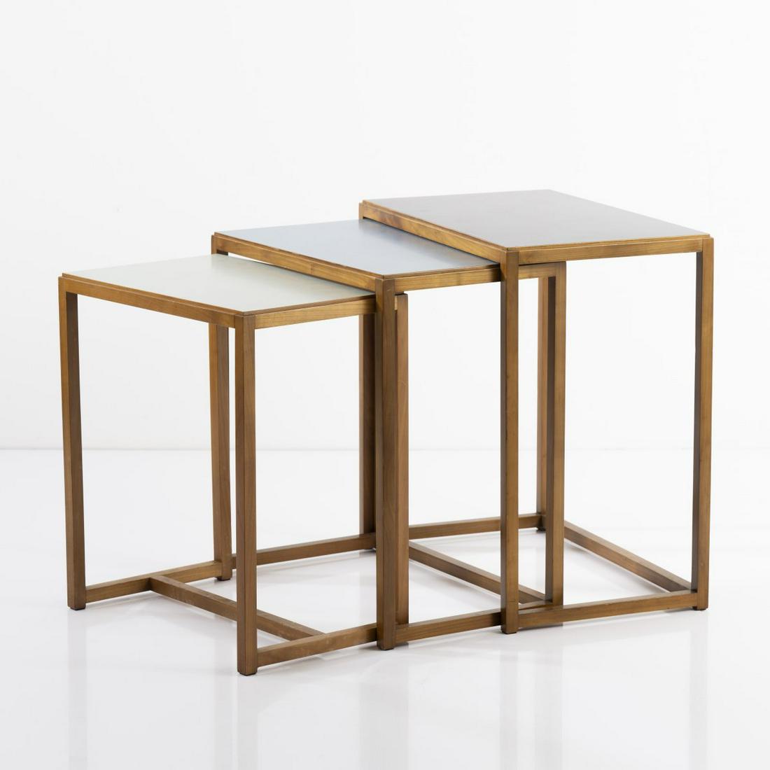 Egon Eiermann, 3 nesting tables, 1960s (1 of 8)