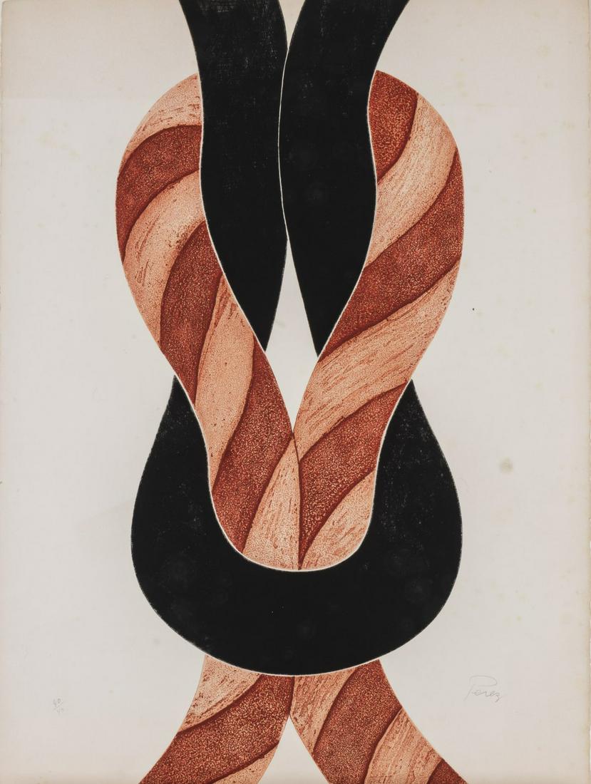 Rossini Quintas Perez (1932 Rio Grande do Norte - 2020), 'Noeud', 1969 (1 of 3)