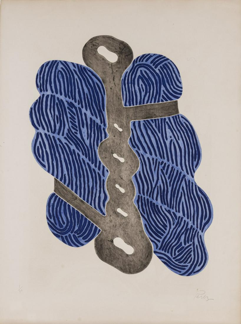 Rossini Quintas Perez (1932 Rio Grande do Norte - 2020), 'Enchaînement', 1969 (1 of 2)