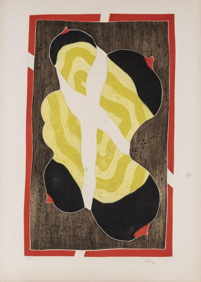 Rossini Quintas Perez (1932 Rio Grande do Norte - 2020), 'Asseinblages', 1971 (1 of 3)