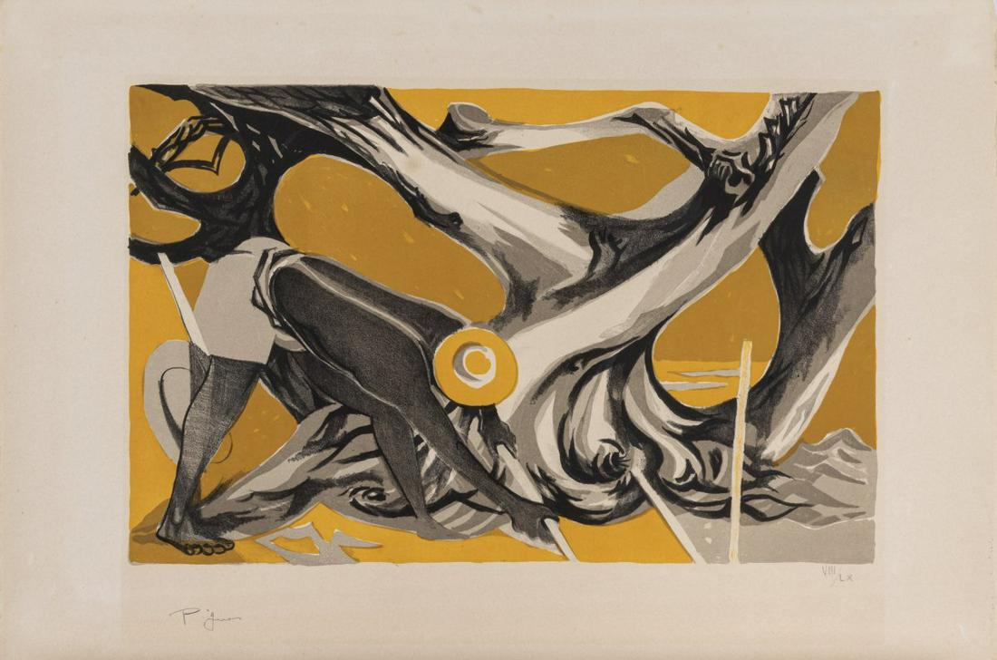 Édouard Pignon (1903 Bully-les-Mines - 1993 La Couture-Boussey), 'Les Oliviers', 1950 (1 of 4)