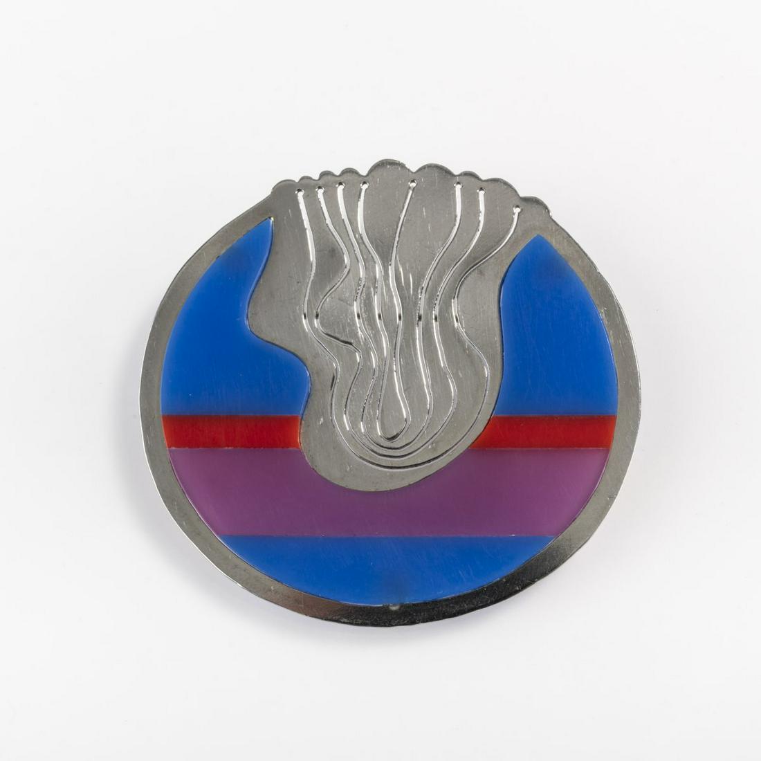 Gerd Rothmann (1941 Frankfurt/Main - lives in Munich), Brooch, 1973 (1 of 2)