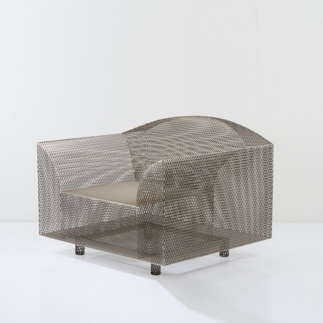 Shiro Kuramata, 'How High The Moon' easy chair, 1986 (1 of 11)