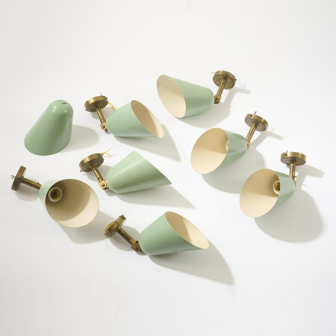 Italy, Seven wall lights, c. 1950 (1 of 5)