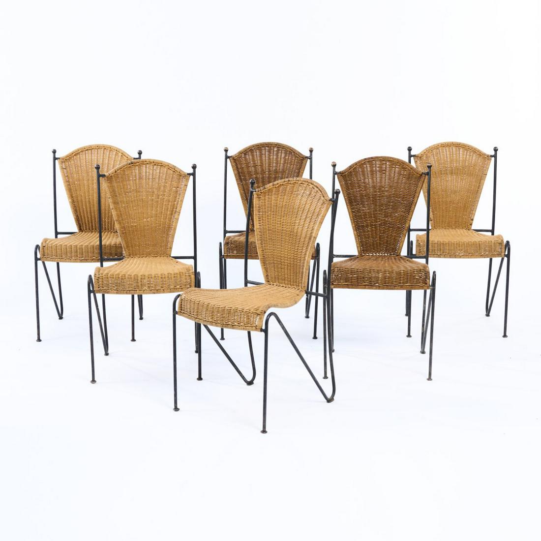 Frederic Weinberg, Six chairs, 1960s (1 of 11)